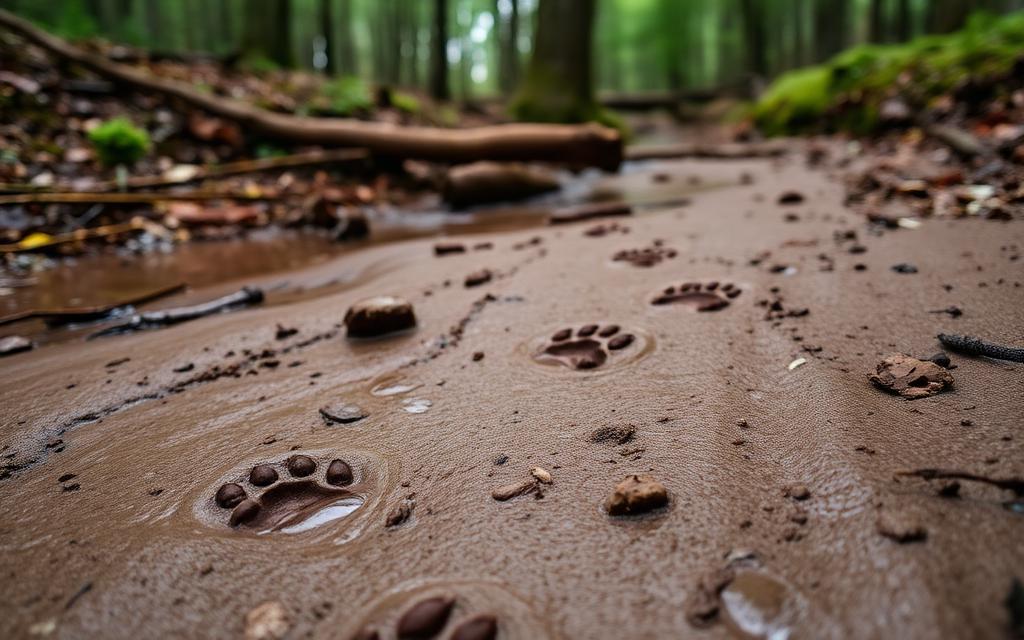 Reading Animal Tracks in Mud, Snow, and Sand