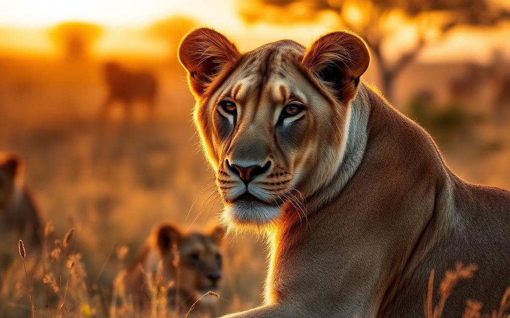 Faces of the African Savanna at First Light