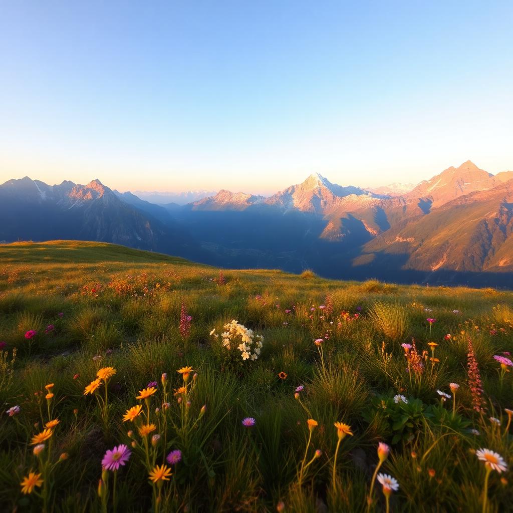 Alpine Meadows and the Vertical Migration of Wildflowers